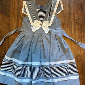 Sailor style sun dress